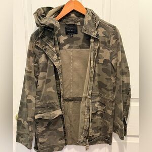 Lucky Brand Women’s Olive Camouflage Field Jacket